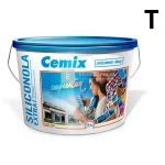 Cemix 2737 SiliconOLA Extra szilikon vékonyvakolat, dörzsölt 2 mm 4001 white 25 kg Ne maradj le