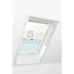 Roto Designo ZRS R4/R7 74x98 cm, világosbézs fényszűrő kampós roló, alumínium profilokkal Expressz kézbesítés