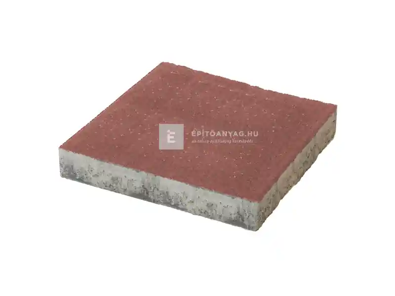 Outlet ABeton Borostyán térkő lap vörös 40x40x6 cm