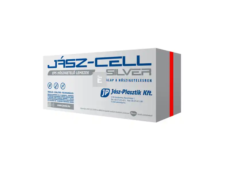 Azonnali szállítás Jász-Cell Silver EPS 80, 4 cm grafitos hőszigetelő lemez