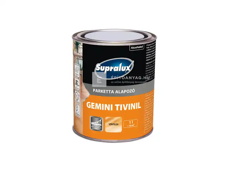 Supralux Gemini Tivinil parkettalakk-alapozó 1 l Gyors szállítás