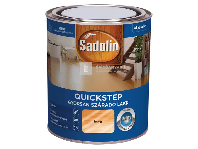 Sadolin Quickstep parkettalakk fényes 0,75 l Biztonságos fizetés