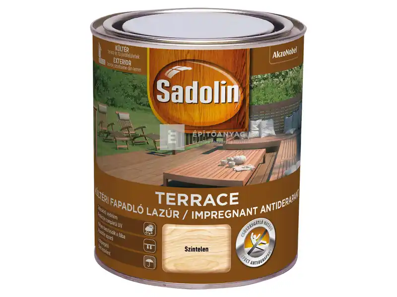 Sadolin Sadolin Terrace fapadlólazúr színtelen 0,75 l Újdonság