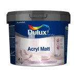 Dulux Acryl Matt beltéri falfesték fehér 10 l Azonnali szállítás