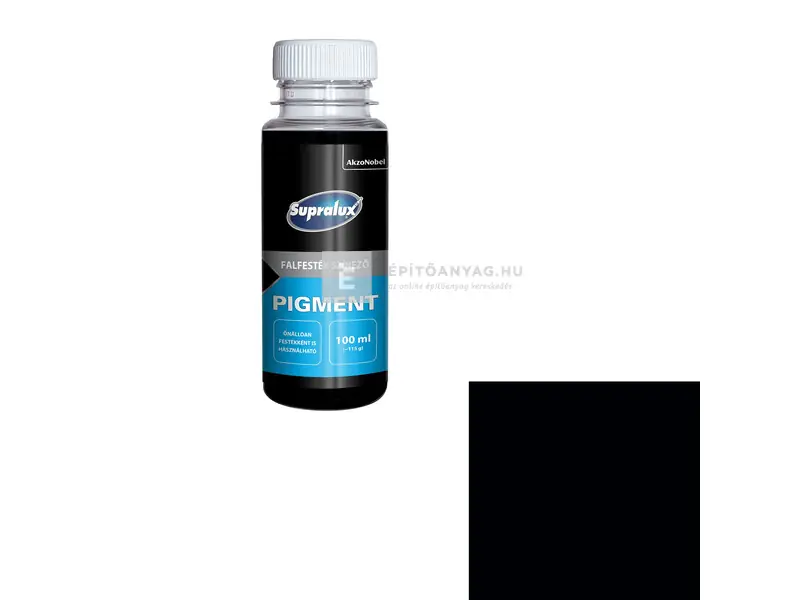 Supralux Pigment falfesték színező fekete 100 ml Akció