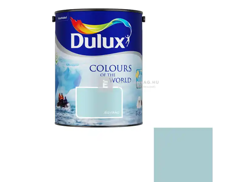 Outlet Dulux A Nagyvilág Színei matt beltéri falfesték jégvilág 5 l