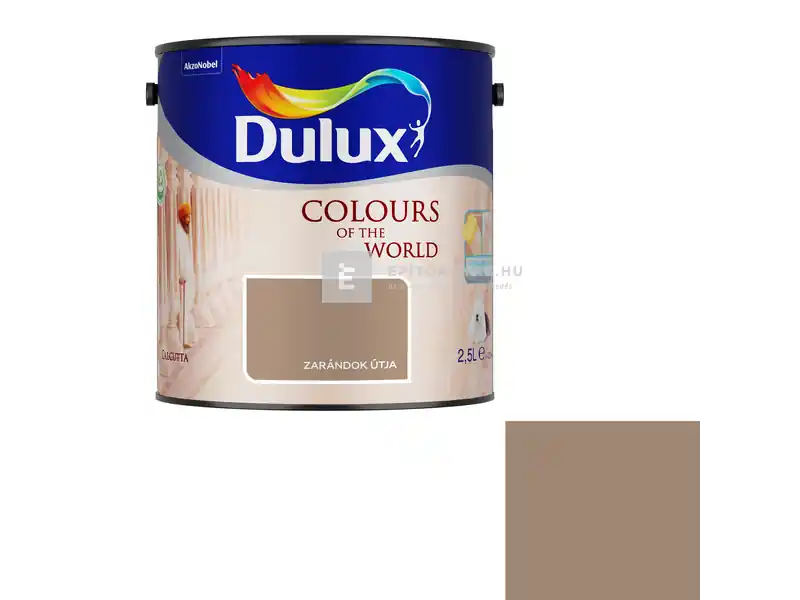 Korlátozott ajánlat Dulux A Nagyvilág Színei matt beltéri falfesték zarándok útja 2,5 l
