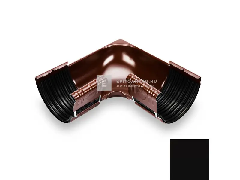 Kihagyhatatlan ajánlat Galeco STAL 150 fekete belső szeglet 90°