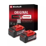 Outlet Einhell 2x 18 V 5,2 Ah Power X-Change Twinpack 2 db akkumulátor