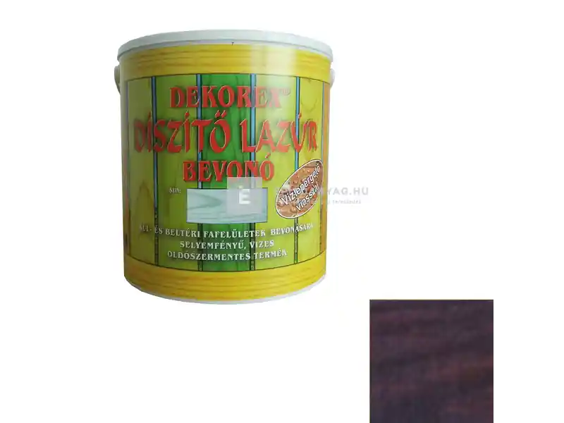 Legkelendőbb Dekorex vékonylazúr paliszander 2,5 kg