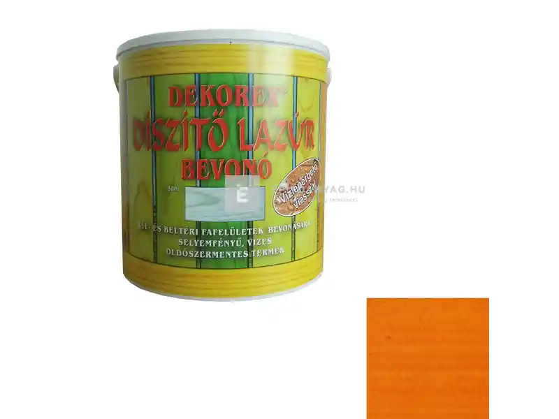 Outlet Dekorex vékonylazúr cseresznye 2,5 kg