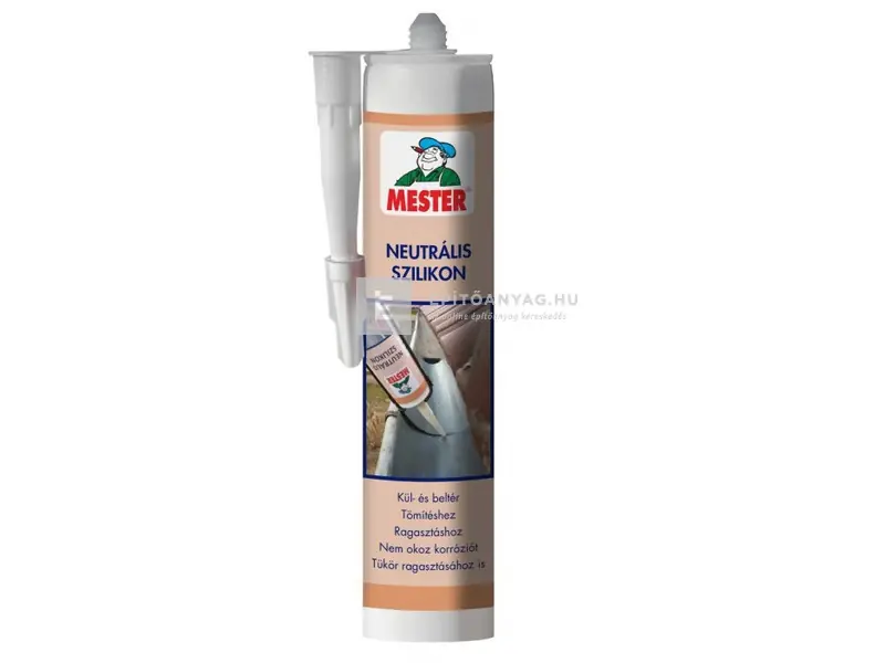 Biztonságos fizetés Mester Neutrális Szilikon átlátszó 280 ml