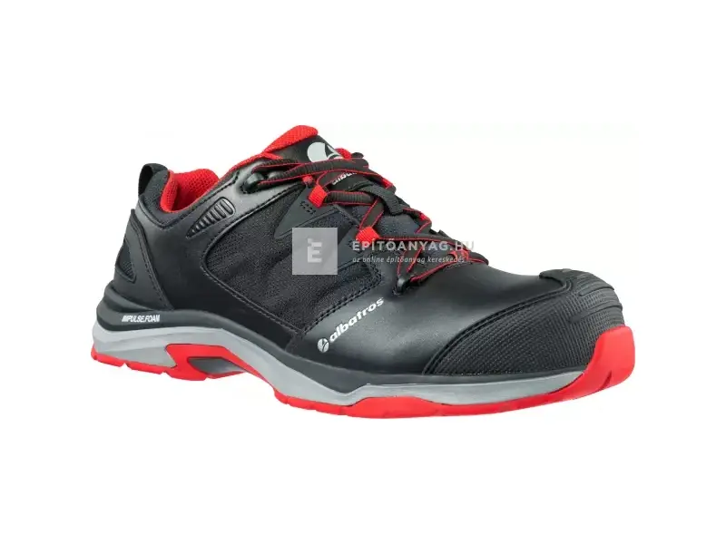 Albatros Ultratrail Black Low S3 ESD HRO SRC munkavédelmi cipő 43 Alacsony ár