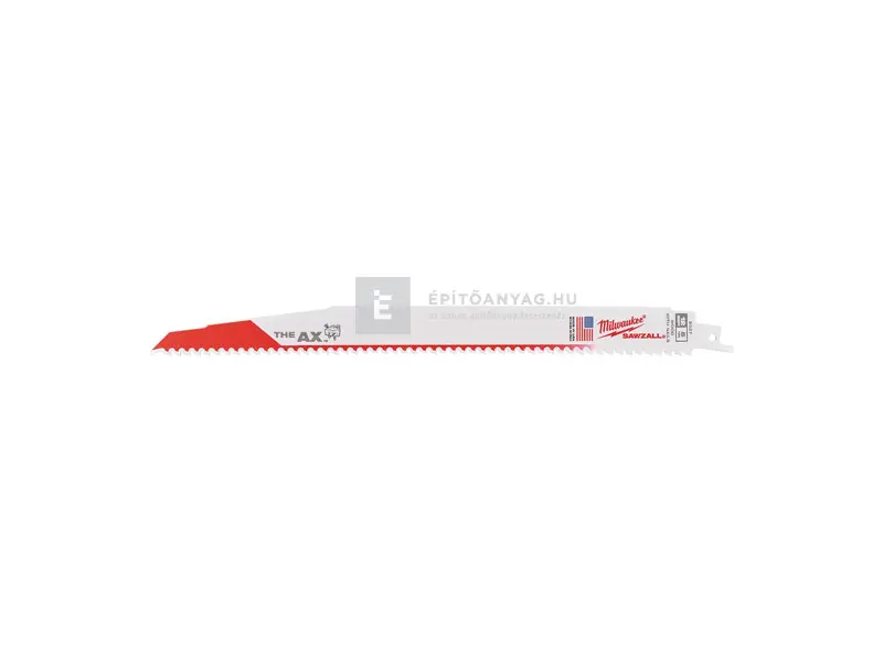 Kedvezményes ár Milwaukee szablyafűrészlap-készlet szeges fához, műanyaghoz 300/5,1 mm, 5 db