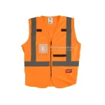 Milwaukee jólláthatósági mellény, narancssárga XXL/XXXL Azonnal elérhető
