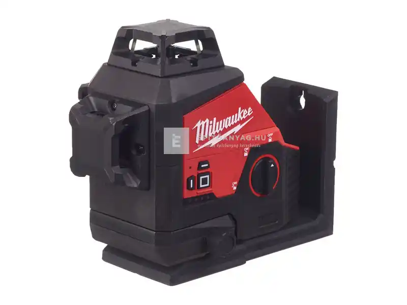 Milwaukee M123PL-401C zöld 360° háromsíkú lézer Biztonságos fizetés