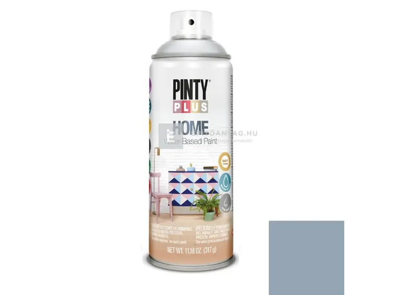 Biztonságos fizetés PintyPlus Home vizes bázisú festék spray HM121 dusty blue 400 ml
