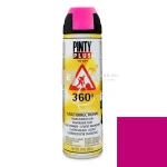 PintyPlus Tech fluoreszkáló jelölőfestékspray 360°, T184 pink 500 ml Bestseller