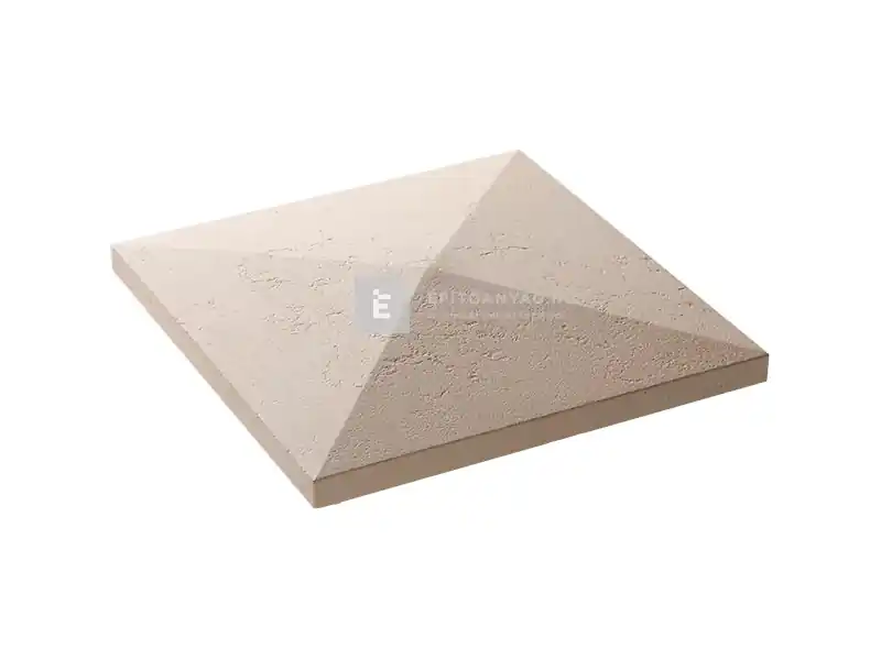 Star Stone Róma oszlopfedlap smoke 50x50x7 cm Azonnali szállítás