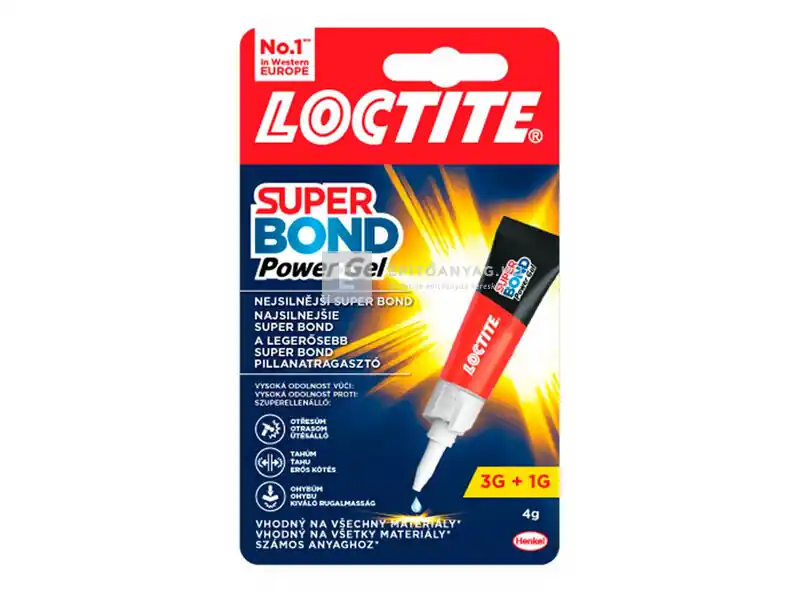 Loctite Super Bond Power Flex gél 4 g Olcsóbb
