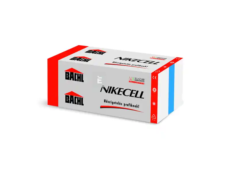 Bachl Nikecell EPS 30, 10 cm nem terhelhető hőszigetelő lemez Expressz szállítás