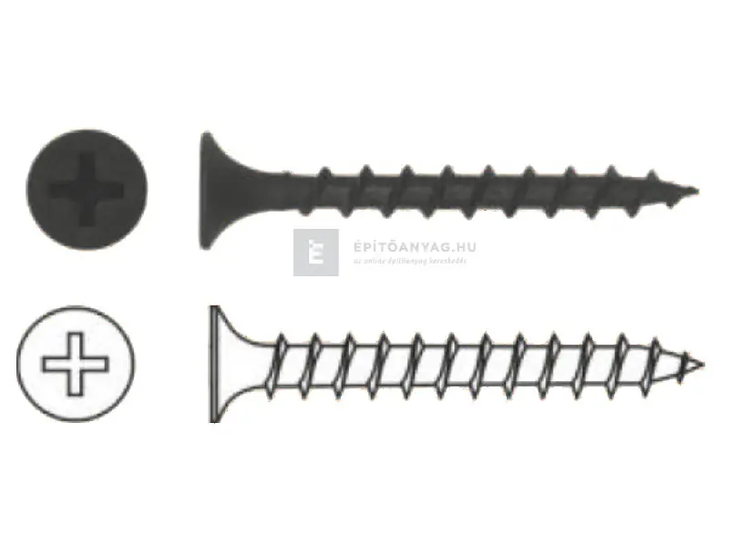 Ne maradj le Ritkamenetes 4,2x70 mm önmetsző gipszkartoncsavar fához