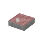 Expressz kézbesítés ABeton taktilis jelzőkő bordás, vörös 20x20x6 cm