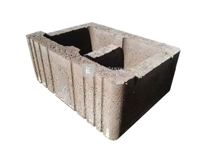 ABeton Via-Flor támfal barna 40x30x15 cm Kedvezmény