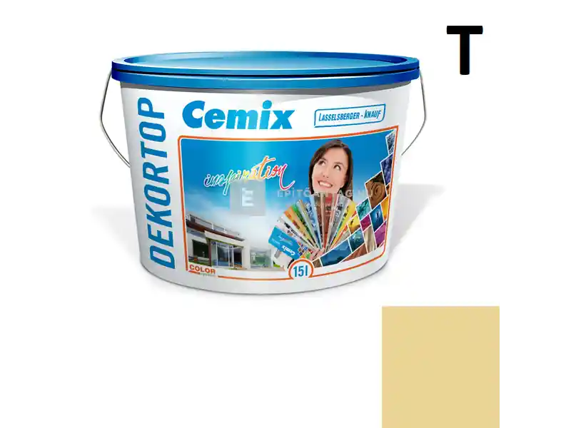 Cemix 2802 DekorTOP diszperziós homlokzatfesték 4325 orange 15 l Biztonságos vásárlás