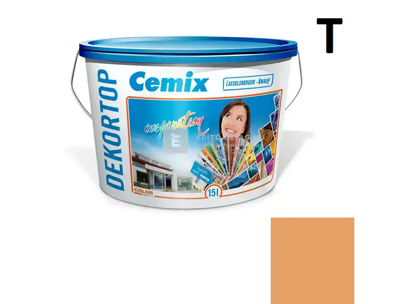 Cemix 2802 DekorTOP diszperziós homlokzatfesték 4339 orange 15 l Akciós ár