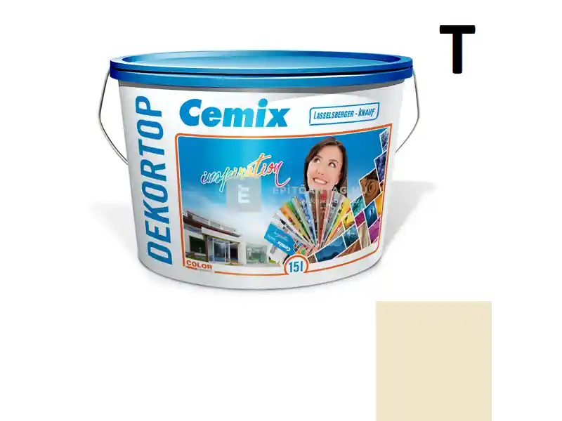 Cemix 2802 DekorTOP diszperziós homlokzatfesték 4361 orange 15 l Rendeld meg most