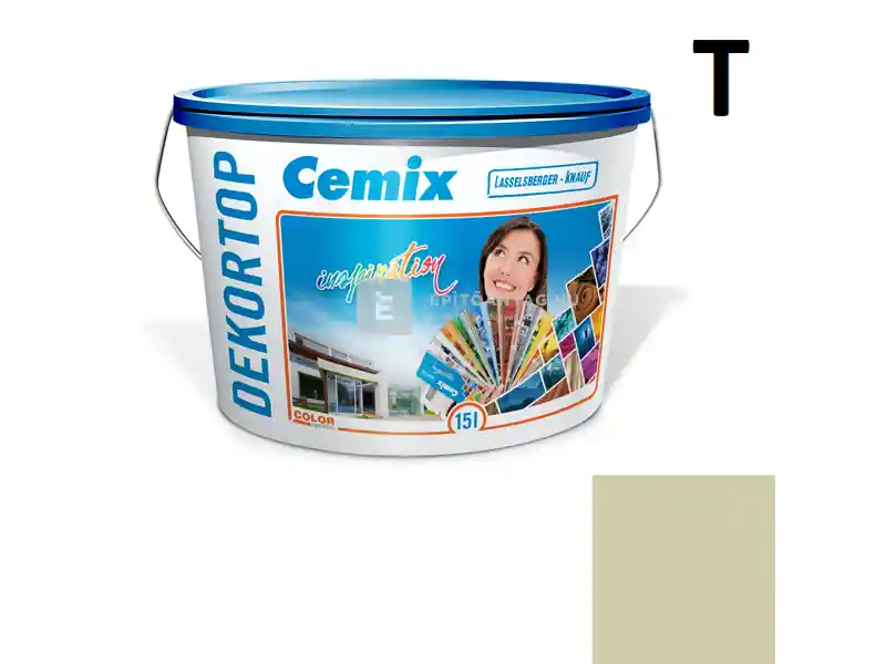 Cemix 2802 DekorTOP diszperziós homlokzatfesték 4545 green 15 l Ne maradj le