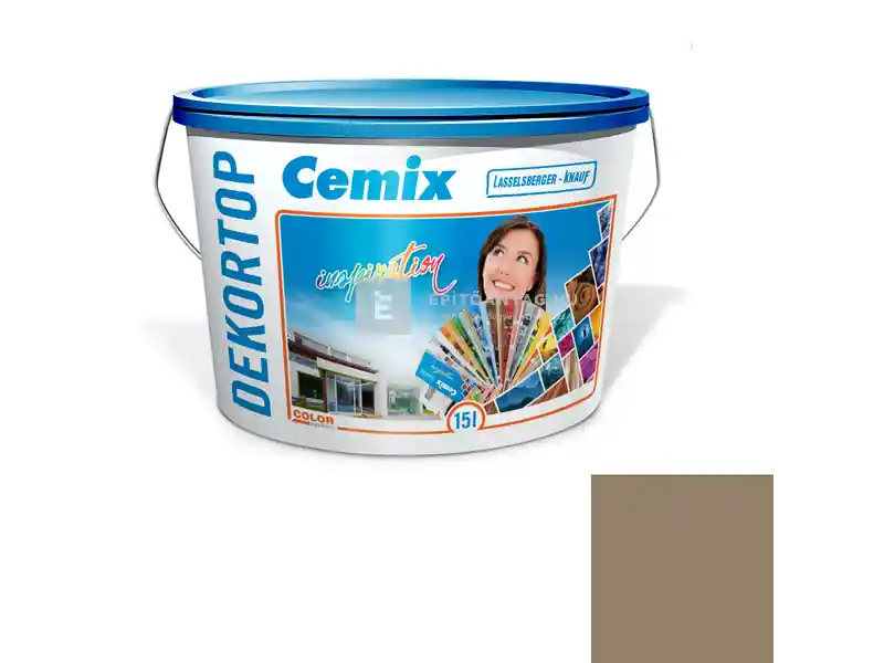 Cemix 2802 DekorTOP diszperziós homlokzatfesték 4987 brown 15 l Népszerű