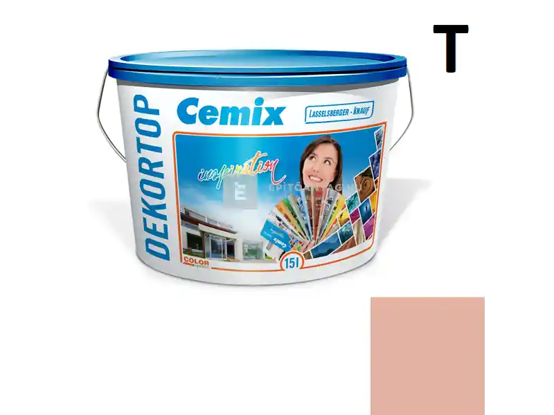 Különleges ajánlat Cemix 2802 DekorTOP diszperziós homlokzatfesték 5133 rusty 15 l
