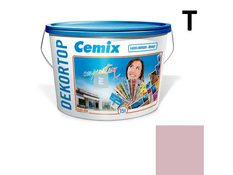 Cemix 2802 DekorTOP diszperziós homlokzatfesték 5165 rusty 15 l Azonnali szállítás