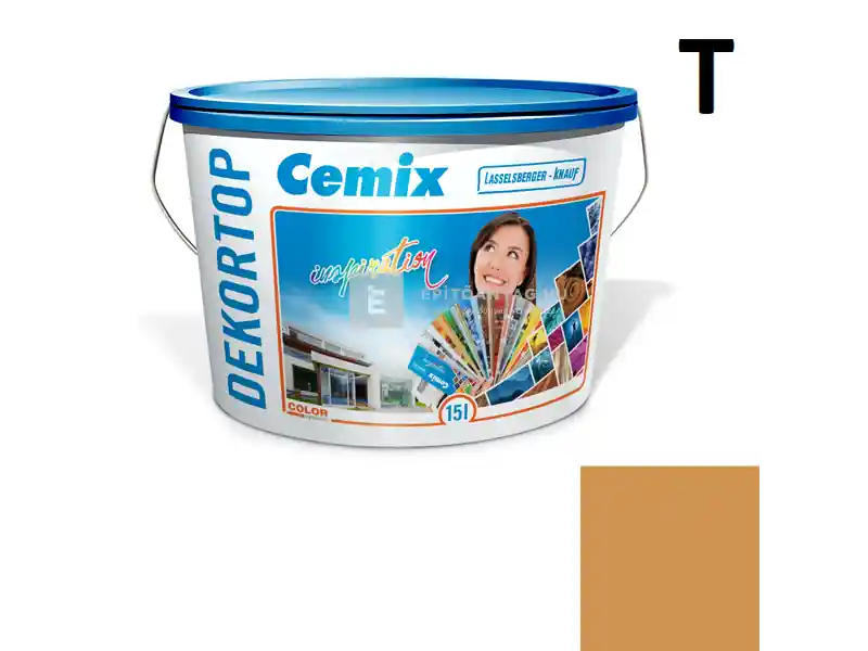 Azonnal elérhető Cemix 2802 DekorTOP diszperziós homlokzatfesték 6167 intense 15 l