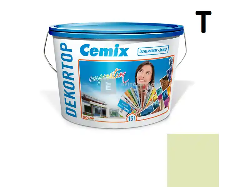 Különleges ajánlat Cemix 2802 DekorTOP diszperziós homlokzatfesték 6515 intense 15 l