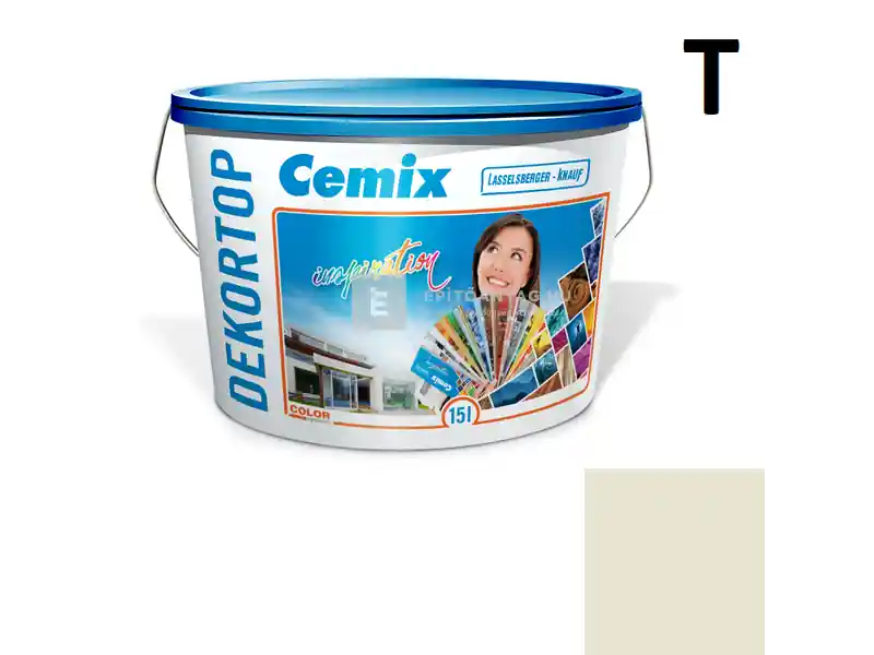 Cemix 2802 DekorTOP diszperziós homlokzatfesték 6511 intense 15 l Végkiárusítás
