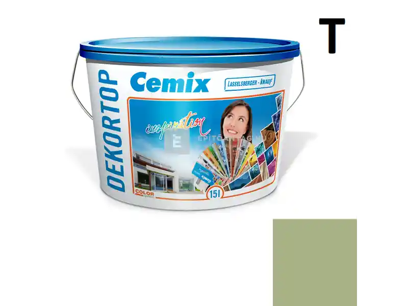 Cemix 2802 DekorTOP diszperziós homlokzatfesték 6545 intense 15 l Legnépszerűbb