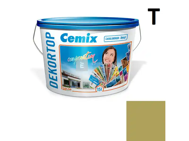 Olcsóbb Cemix 2802 DekorTOP diszperziós homlokzatfesték 6579 intense 15 l