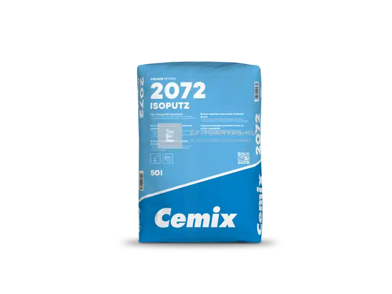 Cemix 2072 Isoputz hőszigetelő alapvakolat, kézi 50 l Akciós ár