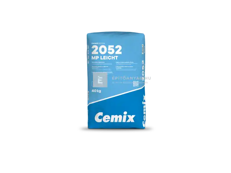 Cemix 2052 MP Leicht A könnyített alapvakolat gépi 40 kg Újdonság