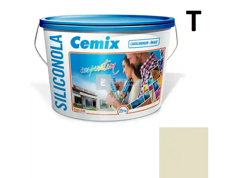 Legjobb ár Cemix 2733 SiliconOLA szilikon vékonyvakolat, kapart 1,5 mm 4211 cream 25 kg