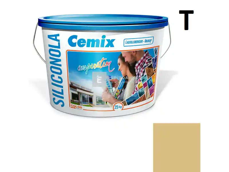 Legnépszerűbb Cemix 2733 SiliconOLA szilikon vékonyvakolat, kapart 1,5 mm 4319 orange 25 kg