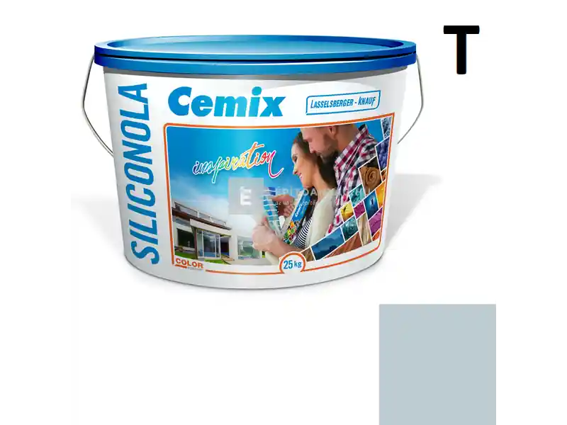Legjobb ár Cemix 2733 SiliconOLA szilikon vékonyvakolat, kapart 1,5 mm 4737 blue 25 kg