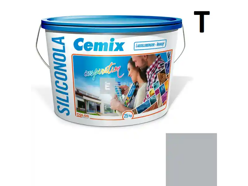 Cemix 2733 SiliconOLA szilikon vékonyvakolat, kapart 1,5 mm 4763 blue 25 kg Azonnal elérhető