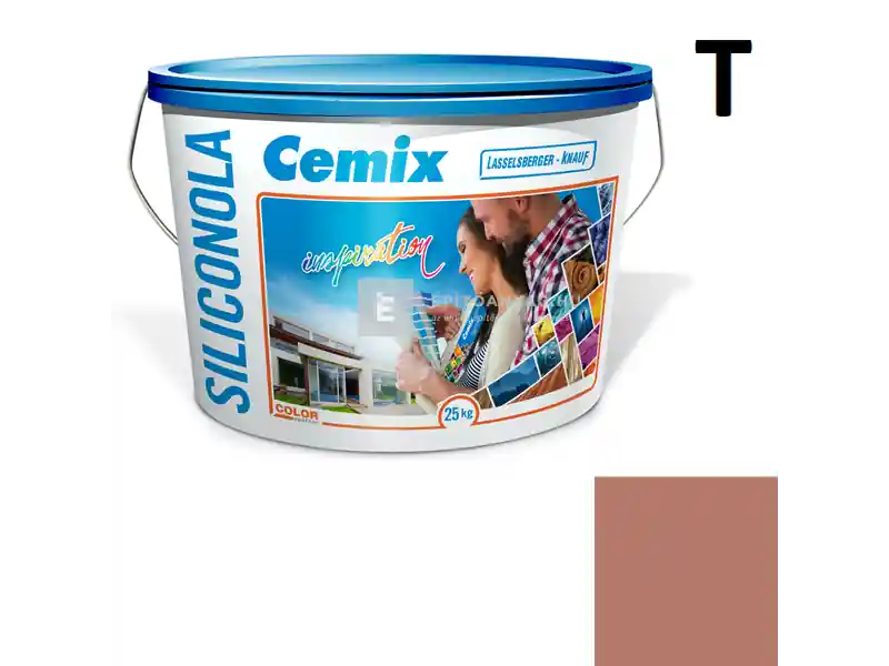 Cemix 2733 SiliconOLA szilikon vékonyvakolat, kapart 1,5 mm 5149 rock 25 kg Rendeld meg most