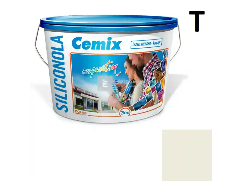 Cemix 2733 SiliconOLA szilikon vékonyvakolat, kapart 2 mm 4191 cream 25 kg Azonnal elérhető
