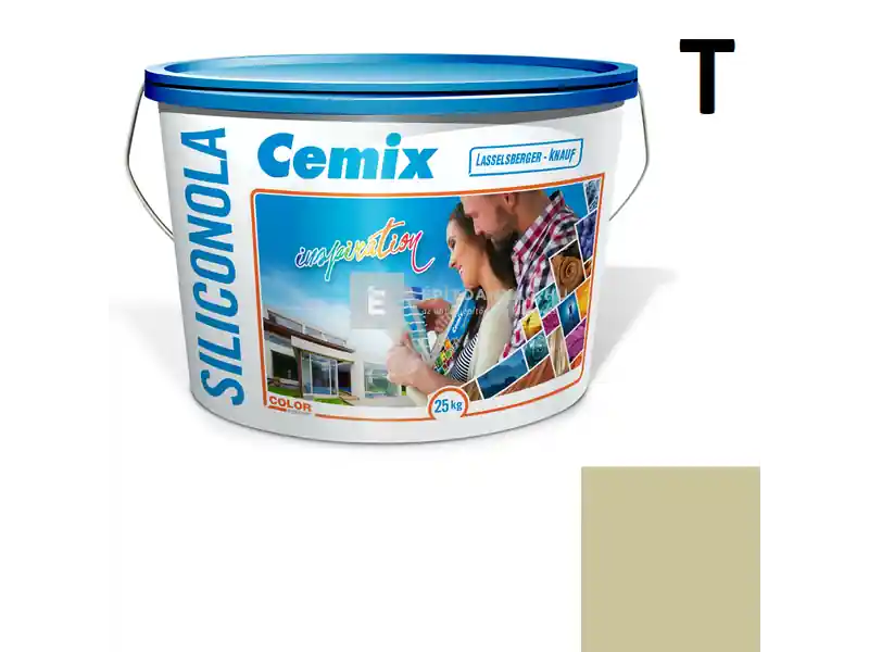 Cemix 2733 SiliconOLA szilikon vékonyvakolat, kapart 2 mm 4547 green 25 kg Legkelendőbb
