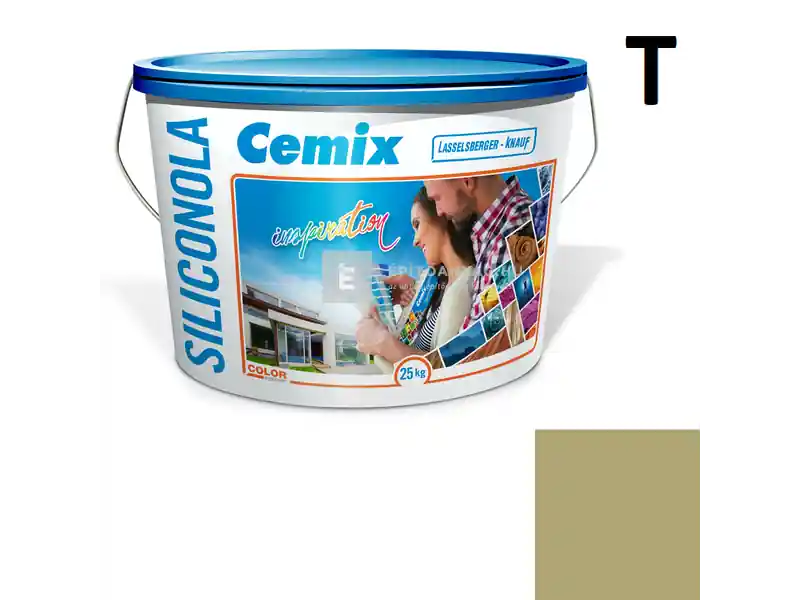 Cemix 2733 SiliconOLA szilikon vékonyvakolat, kapart 2 mm 4549 green 25 kg Szezonális akció